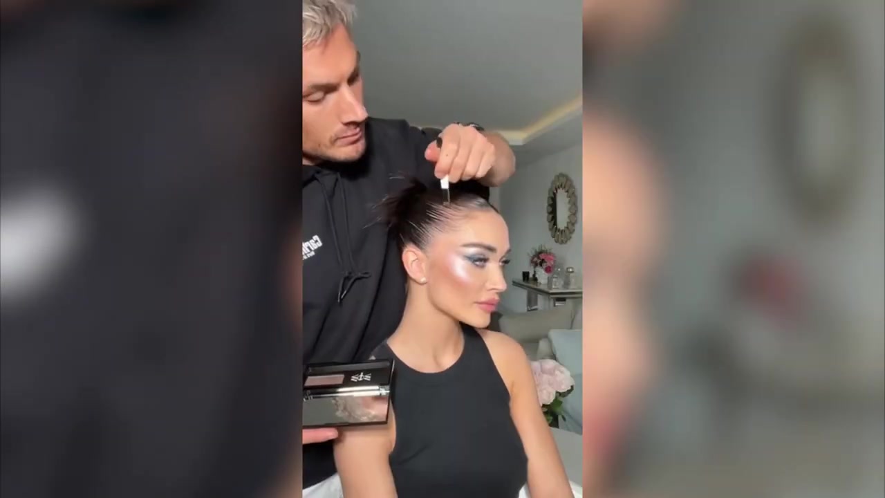 Chris Appleton demonstrating finish the ends and hairline