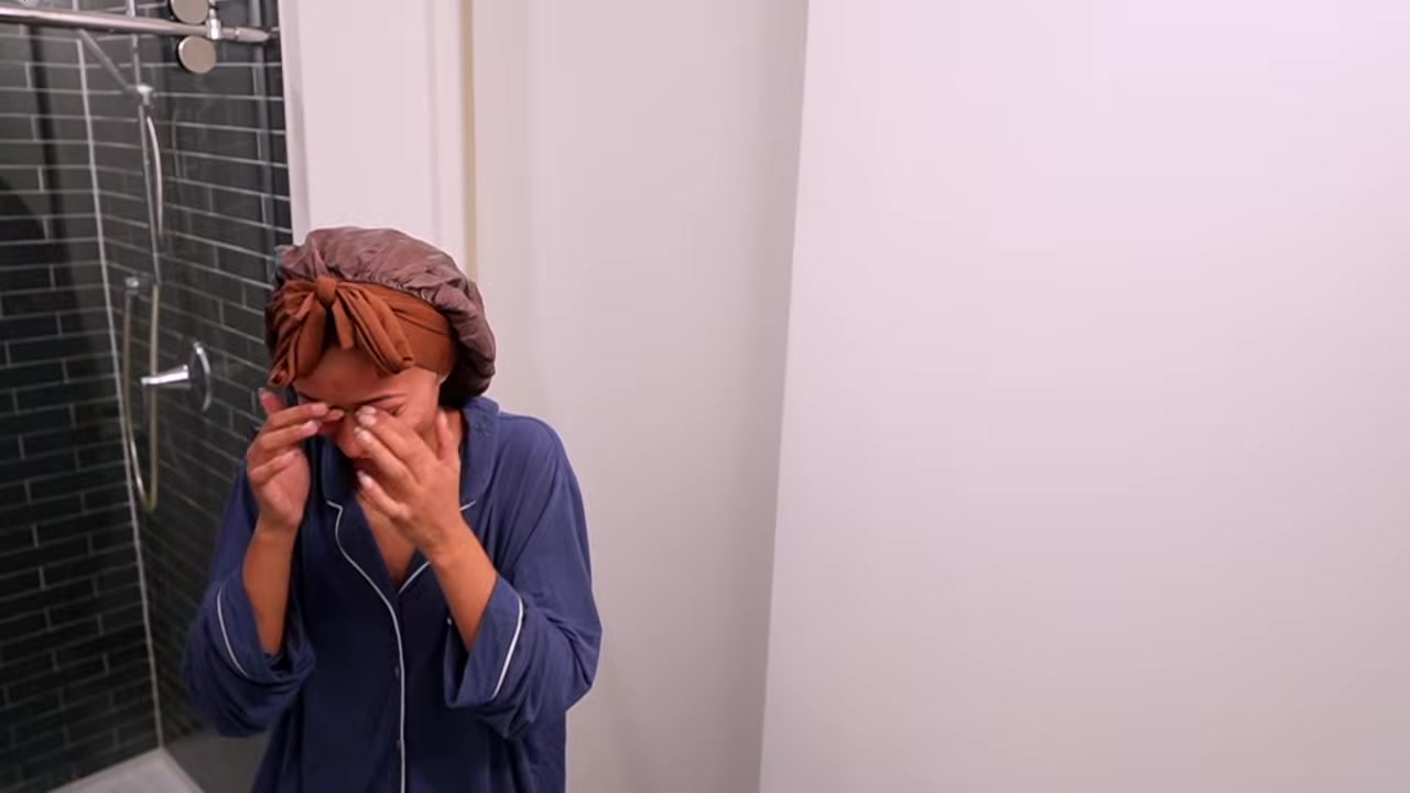 Flossing comes before brushing in this sequence.